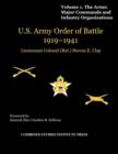 Image for United States Army Order of Battle 1919-1941. Volume I. The Arms : Major Commands, and Infantry Organizations