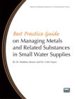 Image for Best practice guide on the management of metals in small water supplies