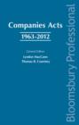 Image for Companies Acts, 1963-2012