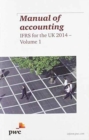 Image for MANUAL OF ACCOUNTING IFRS FOR THE UK 201