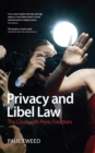 Image for Privacy and libel law: the clash with press freedom