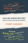 Image for Can we know better?: reflections for development