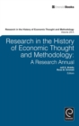 Image for Research in the history of economic thought and methodologyVolume 29A