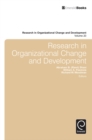 Image for Research in organizational change and developmentVolume 20
