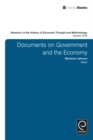 Image for Research in the history of economic thought and methodologyVolume 30, part B,: Documents on government and the economy