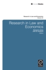 Image for Research in law and economics  : a journal of policy