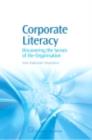 Image for Corporate literacy: discovering the senses of the organisation
