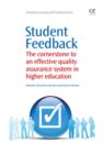 Image for Student feedback: the cornerstone to an effective quality assurance system in higher education