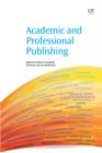Image for Academic and professional publishing