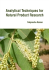Image for Analytical techniques for natural product research