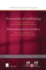 Image for Prevention of reoffending  : the value of rehabilitation and the management of high risk offenders