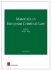 Image for Materials on European Criminal Law