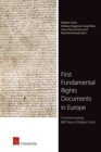 Image for First Fundamental Rights Documents in Europe