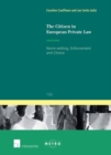Image for The Citizen in European Private Law : Norm-setting, Enforcement and Choice