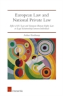 Image for European law and national private law  : effect of EU law and European human rights law on legal relationships between individuals