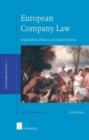 Image for European Company Law : Organization, Finance and Capital Markets