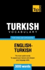 Image for Turkish Vocabulary for English Speakers - 3000 words