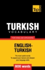 Image for Turkish vocabulary for English speakers - 9000 words