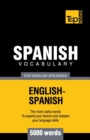 Image for Spanish vocabulary for English Speakers - 5000 words