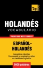 Image for Vocabulario espa?ol-holand?s - 9000 palabras m?s usadas