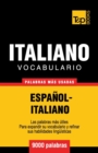 Image for Vocabulario espa?ol-italiano - 9000 palabras m?s usadas