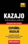 Image for Vocabulario espa?ol-kazajo - 9000 palabras m?s usadas