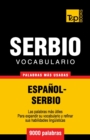 Image for Vocabulario espa?ol-serbio - 9000 palabras m?s usadas