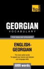 Image for Georgian vocabulary for English speakers - 5000 words