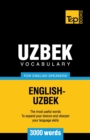 Image for Uzbek vocabulary for English speakers - 3000 words