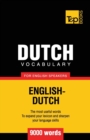 Image for Dutch vocabulary for English speakers - 9000 words