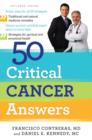 Image for 50 Critical Cancer Answers: Your Personal Battle Plan for Beating Cancer