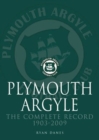 Image for Plymouth Argyle: The Complete Record 1903-2009