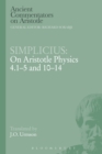 Image for Simplicius: On Aristotle Physics 4.1-5 and 10-14