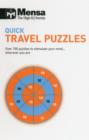 Image for Mensa Quick Travel Puzzles