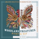 Image for Woodland creatures night &amp; day colouring book