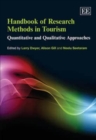 Image for Handbook of research methods in tourism  : quantitative and qualitative approaches