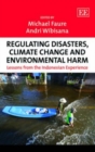 Image for Regulating Disasters, Climate Change and Environmental Harm