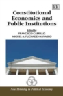 Image for Constitutional economics and public institutions