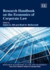 Image for Research handbook on the economics of corporate law