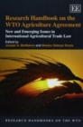 Image for Research Handbook on the WTO Agriculture Agreement