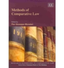 Image for Methods of Comparative Law
