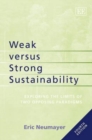Image for Weak versus Strong Sustainability