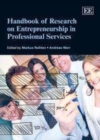 Image for Handbook of research on entrepreneurship in professional services