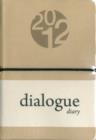 Image for 2012 TAUPE BROWN DIALOGUE DIARY A5