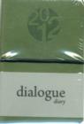 Image for 2012 OLIVE GREEN DIALOGUE DIARY A6