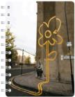 Image for BANSKY YELLOW FLOWER A5 NOTEBOOK