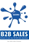Image for Quick win B2B sales: answers to your top 100 B2B sales questions