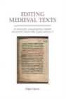 Image for Editing medieval texts