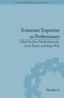 Image for Scientists&#39; expertise as performance: between state and society, 1860-1960