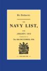 Image for Navy List January 1919 - Volume 1: (Corrected to 18th December 1918)
